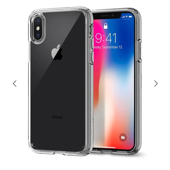 Spigen clear iPhone XS / X case - Picture 3 of 3